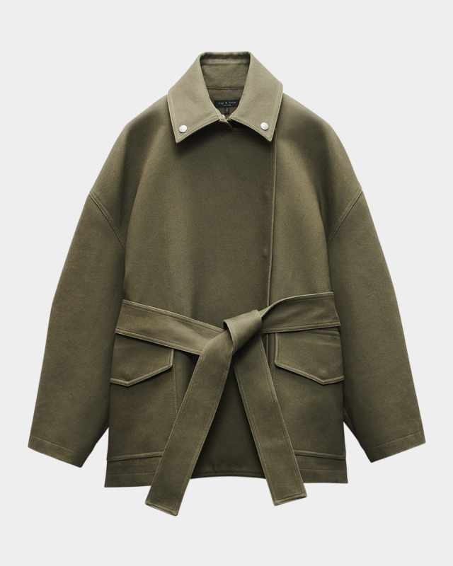 Rue Belted Cotton Jacket